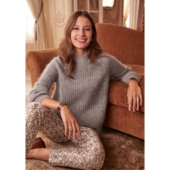 Sézane Gray Dwee Jumper Sweater - Picture 2 of 7